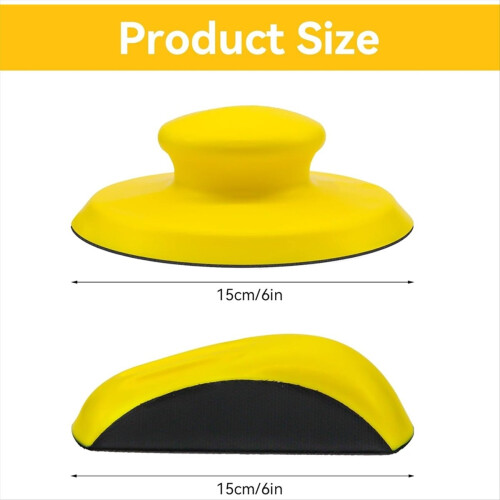 2Pack Sanding Blocks, 6inch Hand Sanding Block 1