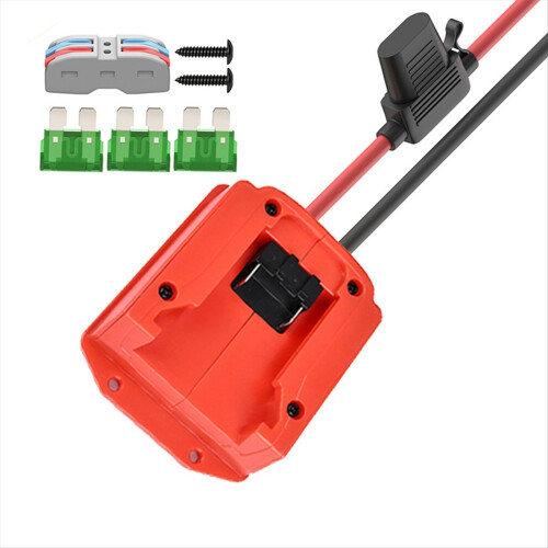 Bilhoppebilbooster til 18V batteriadapter