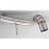 Motorcycle Modified Mid Link Pipe Connect Muffler 6