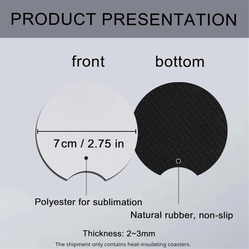Sublimation Coasters Blanks Bulk 1