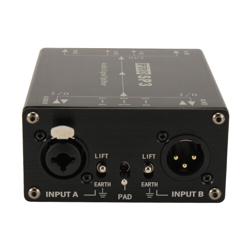 XLR Balanced Audio Splitter 1 in 3 Out with Isolator 1