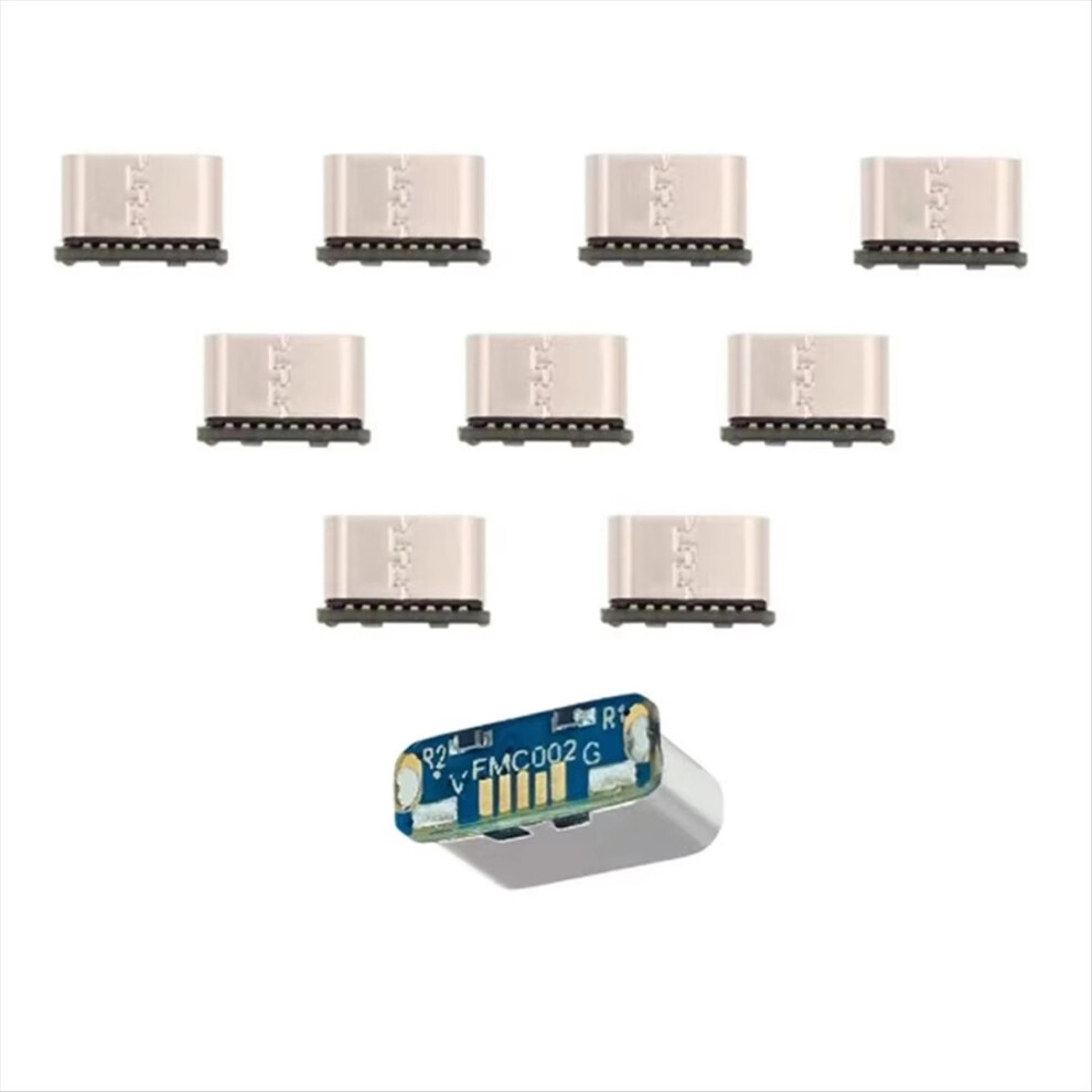 10Pcs Usb Connector Type C Female Jack 5Pin Smd Smt 4851004474757