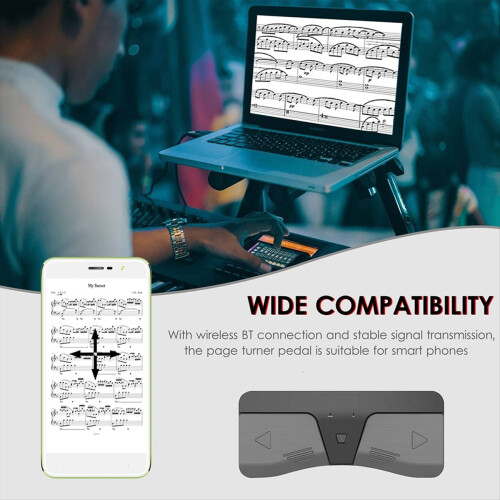 Tourne-pages musical sans fil intelligent Bluetooth 1