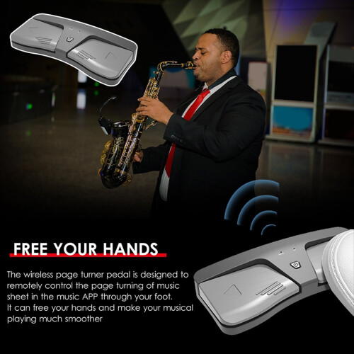 Tourne-pages musical sans fil intelligent Bluetooth 2