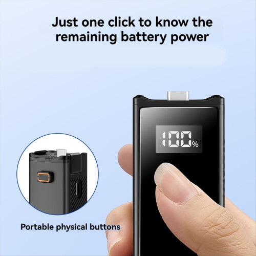 For Pocket 3 Long-Lasting Battery Handle 5000mAH Large-Capacity 2