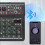 4-Channel DJ Mixer Console for Home KTV Stage Studio 3