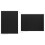 Chalkboard black magnetic surface aluminium frame 120x90 cm 5