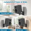 2PCS Speaker Wall Mounts
2 Pack Speaker Wall Mounts 5