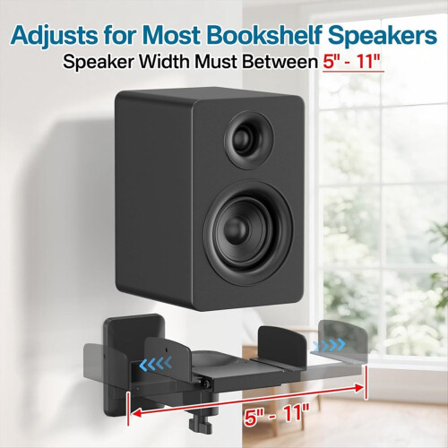 2PCS Speaker Wall Mounts
2 Pack Speaker Wall Mounts 2
