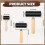 9 Pack Rubber Brayer Roller
Rubber Brayer Roller 3