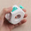 Παιχνίδια Fidget Ring Anti-Stress Fingertip Click Bright Moon White 2