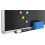 Chalkboard black magnetic surface aluminium frame 120x90 cm 8