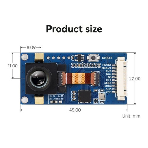 Til fjerninfrarød termisk billedsensor 25 FPS 90 visning 2