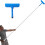 Ceiling Paint Roller No Drip Kit,6FT Extension Pole Included. 2