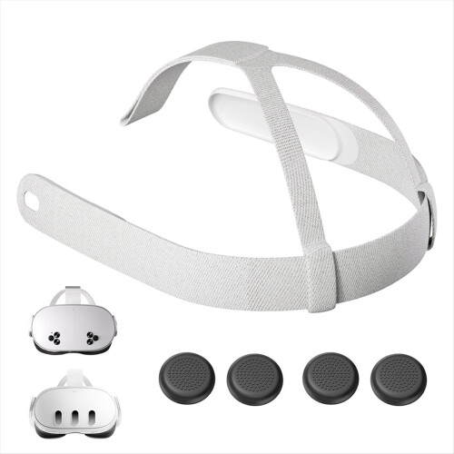 For /3S Headwear VR-hodebåndstropp med 4 joystickhetter