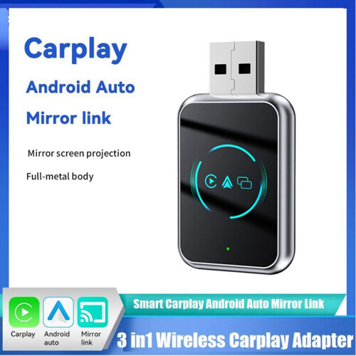 3 w 1 Carplay Mirror Link Bezprzewodowy Carplay Android A 1