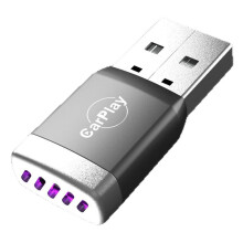 Bezprzewodowy CarPlay Car USB 2 w 1, projekcja ekranu samochodowego 16 GB