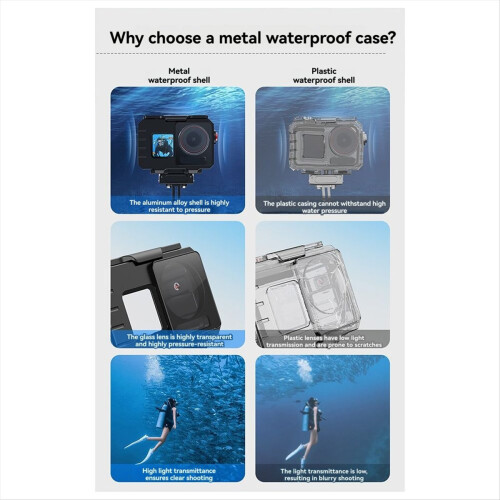 Dykkeretui til Action 5Pro 4 3 undervandsbeskyttelseshus 2