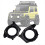 Front LED Headlight Mounting Bracket Kit 4