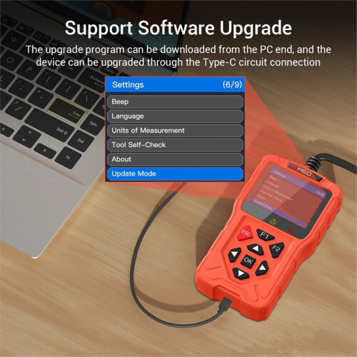 M60 OBD2 Scanner for Motorcycle and Vehicle Fault Code Read 2