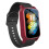 4G Elderly Smart Watch with GPS,SOS,Fall Detection Emergency Red A 1