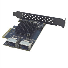 SFF-8087+ till 9-portars 3.0-hårddisk 6G expansionskort, A