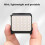 Mini LED-videolampe 7