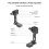 Folding Camera L Holder with 1/4 Screws 6