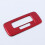 Car Rear Reading Lamp Decorative Cover Red 4