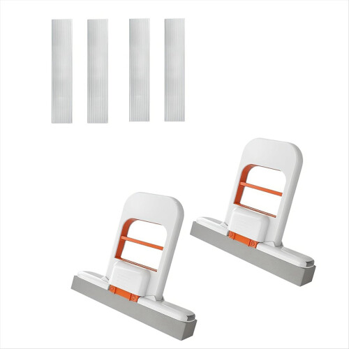 Mini Desktop Foldable Sponge Mop Replaceable Head