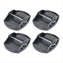 Adaptador de suporte para perna com roda (4 peças)