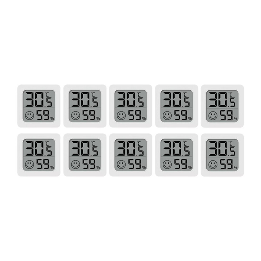 Mini Digital Thermometer Hygrometer Lcd Display For Home Office 10Pcs 4851004407465