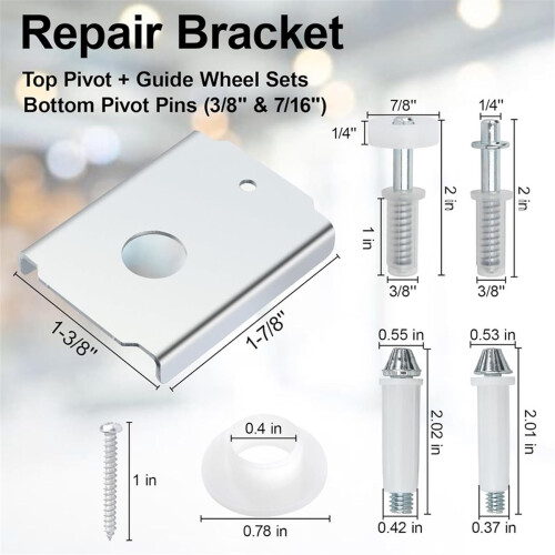 bifold door hardware repair kit 2