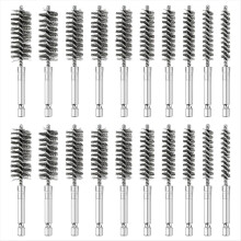 Ensemble de 20 brosses métalliques pour perceuse