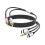 Kabel USB C na rozhraní pro samec a audio adaptér 1