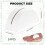 24PCS White Table Number Stands Wedding Table Name Holder 6