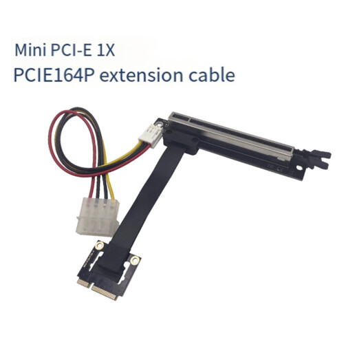 MiniPCI-E X1 til PCIE3.0 Extender Adapter Jumper til Lydkort 2