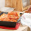 Detroit Style Pizzapanna Hårda Rektangulära Pizzapannor Non-stick 6