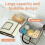 Bread Dough Proofing Box, Temperature Control Bread Proofer EU Plug 6