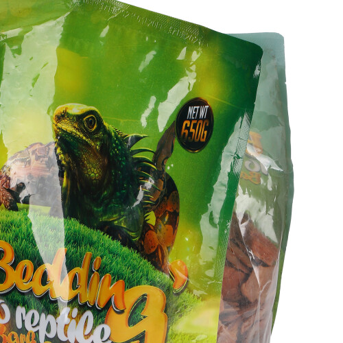 Reptile Environment Substrate 650g Forest Bark Chips Fine Wood Log Texture 2