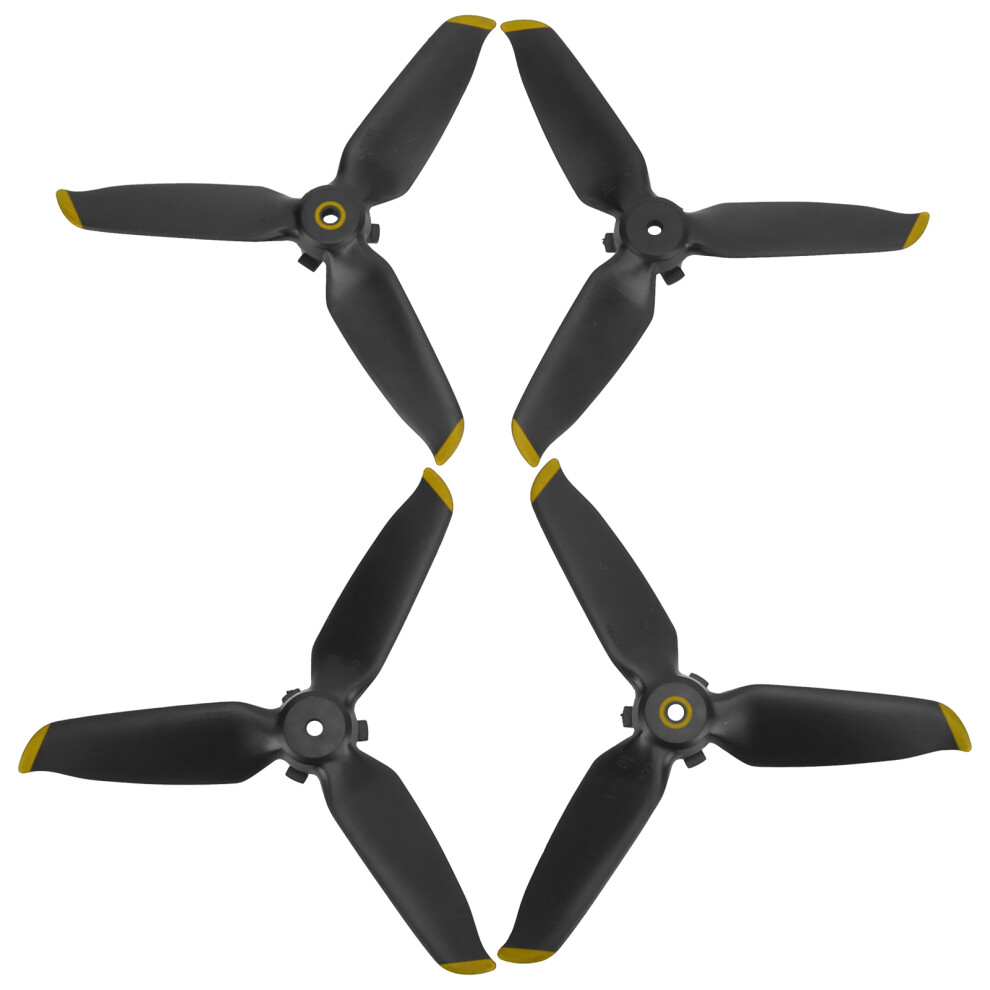 4Pcs 5328S Quick Release Propellers For Dji Fpv Drone, Plastic, Golden 4291359001985