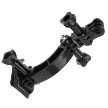 Portable Sports Camera Helmet Chin Mount Set, Black, 66g
