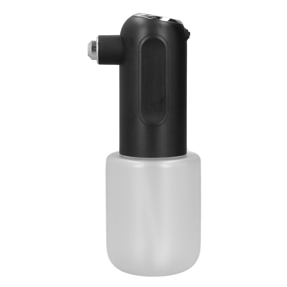Unisex Black 430Ml Electric Foam Shampoo Dispenser | 1200Mah Battery