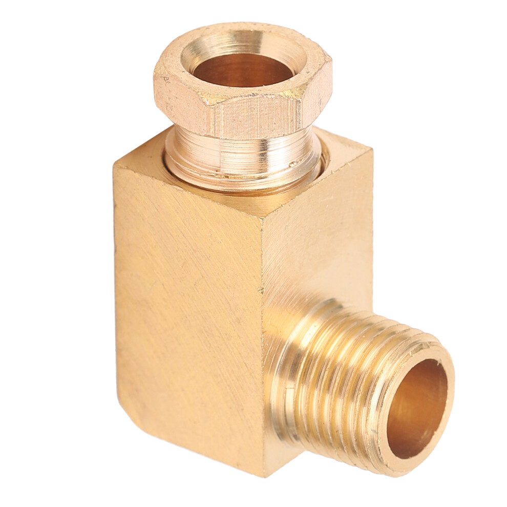 Oil Pipe Fitting Brass Elbow Square Adapter For Pipe Connection Pl618 7891359003520