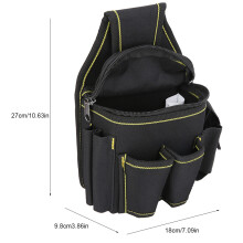 Multifunktionale Oxford-Gewebete Garten- und Elektriker-Waist-Tool-Tasche