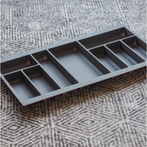 Grey Cutlery Tray 900mm Grass Scala Drawer