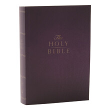 KJV Holy Bible Compact with 43000 Cross References Purple Softcover Re