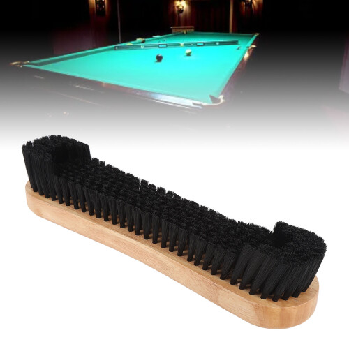 Ergonomic 12in Pool Table Brush Soft Nylon for Easy Cleaning