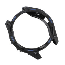 Anti-Kratz TPU-Uhrenhülle für Fenix 8 47mm Schwarz Blau