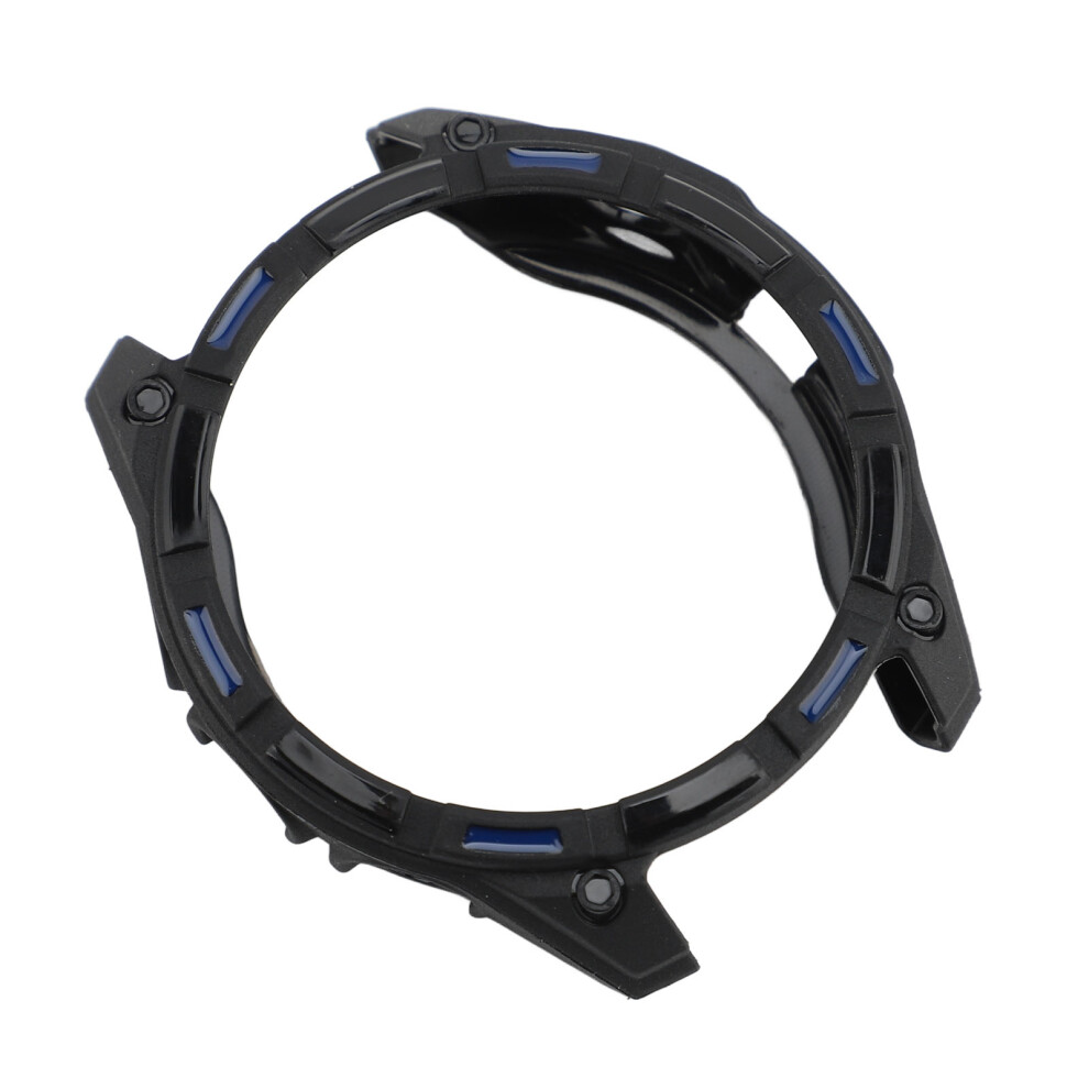 Anti-Scratch Tpu Watch Case Cover For Fenix 8 47Mm Black/Blue 4031359007538